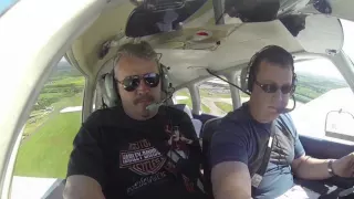 Flying from East Midlands and return in a Piper Warrior  – C&J Extra