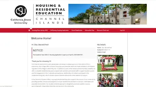 2 Navigating to the Student Housing Portal in MyCI