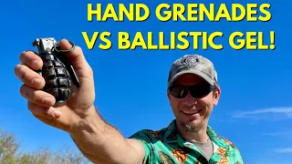 Download Hand Grenade VS Ballistic Gel in Slow Motion! MP3