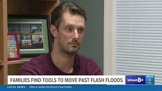 WQAD Davenport MARC after Flooding with Trish Burnett