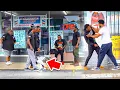 Download Lagu Staring At People Then Acting Blind In The Hood Prank!