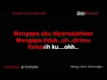 MEMORI SEKUNTUM RINDU - SPOON ( NADA WANITA ) || KARAOKE