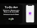 Develop a Server with Node js mongoDB - Part 1