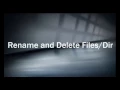Rename and Delete Files and Directories in Linux Linux Tutorial