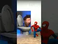 Download Lagu Skibidi Toilet Catches Spiderman 💀 Spiderman Vs Skibidi Toilet #shorts