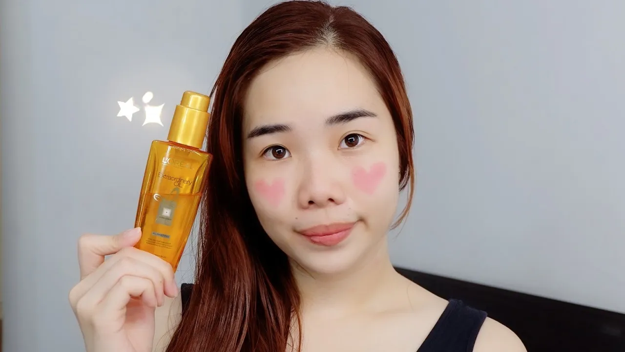Hai semua, di video kali ini aku mau review Loreal Extraordinary Oil sebelum dipake styling rambut. . 