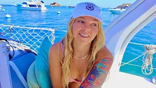 Moorings, Snorkeling, and Rocker Stoppers! Boat Life!