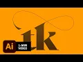 How to Make a Monogram in Illustrator Adobe Creative Cloud