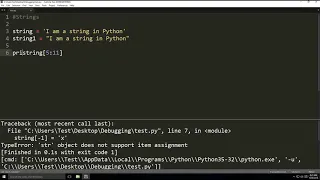 Basic String Manipulation in python