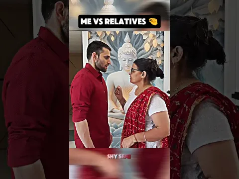 ME VS RELATIVES 🔥😎 || #sigma #meme #shorts