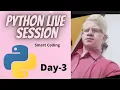 Live Session on Python Day-3