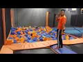 Racing pit at Sky Zone Charleston WV Opening Day 2017