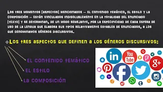 Los géneros discursivos - Mijail Bajtin (Clase para Análisis del discurso - Profe Claudia Sanchez)