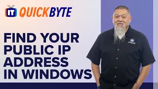 How to Find your Public IP Address from the Command Line in Windows 10 An ITProTV QuickByte