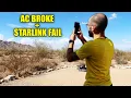 Download Lagu Van Life Chaos: AC Fails \u0026 We have Starlink...Kinda