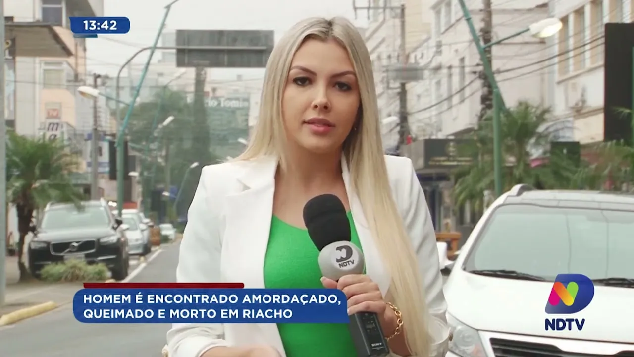 Crime brutal: homem é encontrado amordaçado, queimado e morto em riacho