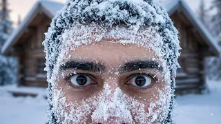 سكنت في أبرد كوخ بتركيا🥶|| Snowy Cabin in Turkey