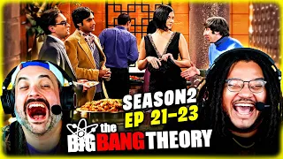 THE BIG BANG THEORY S2 E21-23 Reaction - We Finallly Got Our First BAZINGA!- FIRST TIME WATCHING