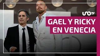 Gael García y Ricky Martin llegan al Festival de Venecia