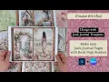 Design with Junk Journal Templates Make Easy Printable Junk Journal Pages with Book Page Borders