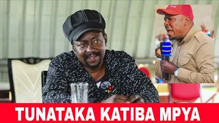 Kumekucha.! MSANII AFANDE SELE  AWASHA MOTO KUHUSU KATIBA MPYA 
