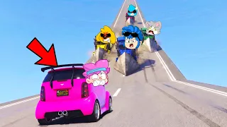 INVICTOR vs LA MEGA RAMPA 99.9% MORTAL en GTA!