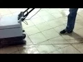 Lavagem de pavimento em mosaico com maquina NILFISK CA 340 - jclimpezas