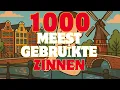 🇳🇱 1000 Meest Gebruikte Nederlandse Zinnen |1,5 Uur Luister \u0026 Herhaal