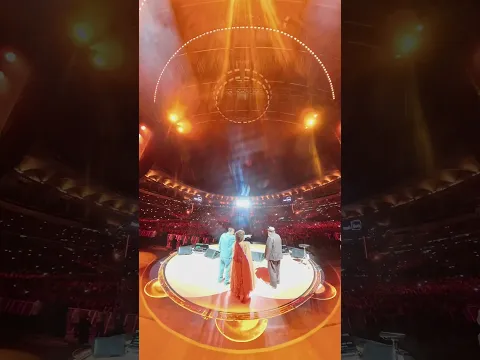 A emoção de entrar no palco para O Maior Encontro do Samba!