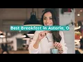 Best Breakfast in Astoria OR