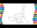 Coloring Hatenna Pokemon