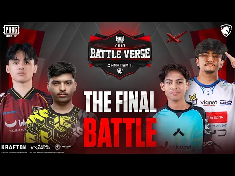 Video Thumbnail: [EN] PUBGM BATTLE VERSE ASIA CHAPTER II THE LAST BATTLE | FT. #AE #BTR #BOOM #IC #EA #DRS #DX #ALL
