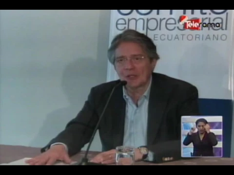 Lasso se reúne con representantes empresariales