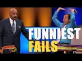 Lagu Family Feud Bloopers \u0026 Epic Fails! Steve Harvey Can't Stop Laughing!