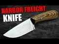 Making A Knife With CHEAP Harbor Freight Tools Knife Making Basics