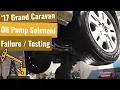 Diagnosing Bypassing Code P06DA on 2017 Dodge Grand Caravan Money Light Fix