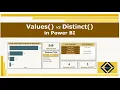 Values vs Distinct Interview Question DAX Power BI