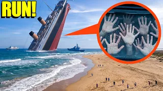 If you see a BOAT at a BEACH doing this....CALL for help FAST! (Before it’s TOO LATE!)