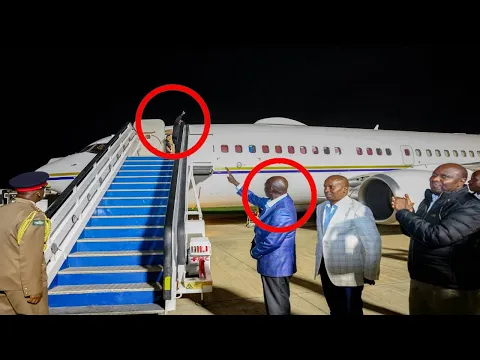 Download MP3 SEE WHAT PRESIDENT RUTO DID TO RIGATHI BEFORE ENTER INSIDE DEPART FOR THE UNITED STATES  AT JKA
