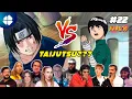Rock Lee Humiliates Sasuke Naruto Ep 22 Reaction Mashup Chunin Challenge Rock Lee vs Sasuke