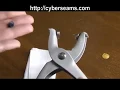 How to use an Eyelet Tool Eyelet Pliers