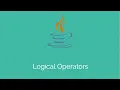 Java tutorials for beginners Logical Operators