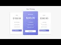 How to Create a Pricing Plan Table in HTML and CSS Our Pricing Table using HTML and CSS 2022