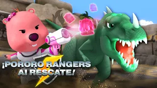 ¡El Ataque del Anquilosaurio Esqueleto! 🛡️ | ⚡Pororo Rangers | Historias para Niños | Pororo