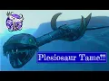 TAMING A HIGH LEVEL PLESIOSAUR S1E33 ARK Survival Evolved