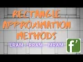5 1 Rectangular Approximation Methods for Area Under Curves Part 1 of 2