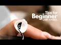 Beginner Lash Artist TIPS Eyelash Extension Tutorial