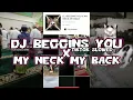Download Lagu DJ BEGGINS X MY NECK MY BACK || DJ BEGGINS YOU X MY NECK MY BACK TIKTOK TERBARU ‼️