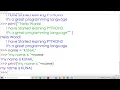 Python Live Coding session on string manipulation on ioPUZZLE