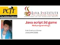java script 2d game devolopment java institute chathura dilshan
